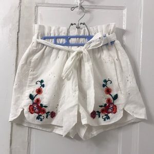 Express Extreme High Rise shorts